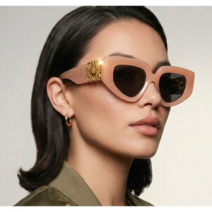 NWT Loewe LW40154U-72E-51 Pink 51mm Sunglasses